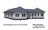 Atriumbungalow 190 / 61 mit zwei Erkern; 190 m² Wohnfläche